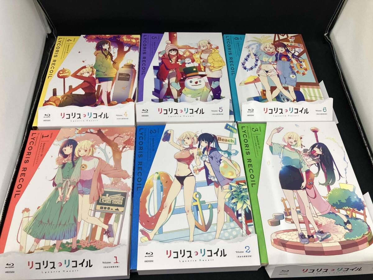 全巻 帯あり 【※※※】[全6巻セット]リコリス・リコイル 1~6(完全生産