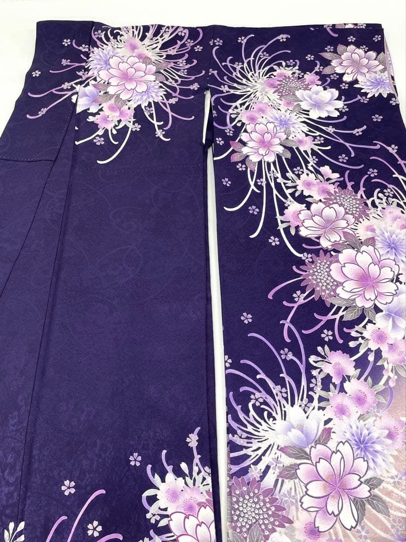 振袖 ラメ刺繍 金彩 紋意匠 身丈175cm トールサイズ MO3839 - メルカリ