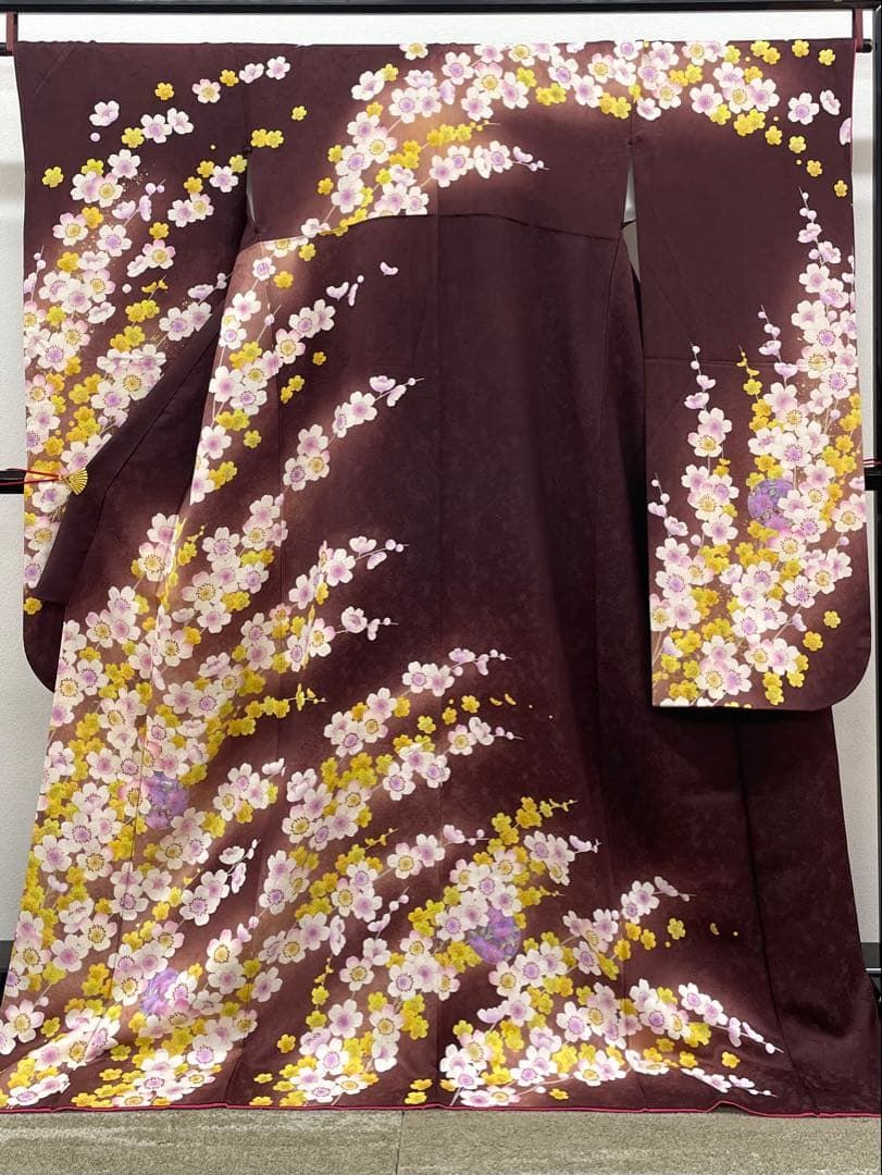 振袖 金駒 金彩 梅 紋意匠 身丈173cm MO3836 - メルカリ