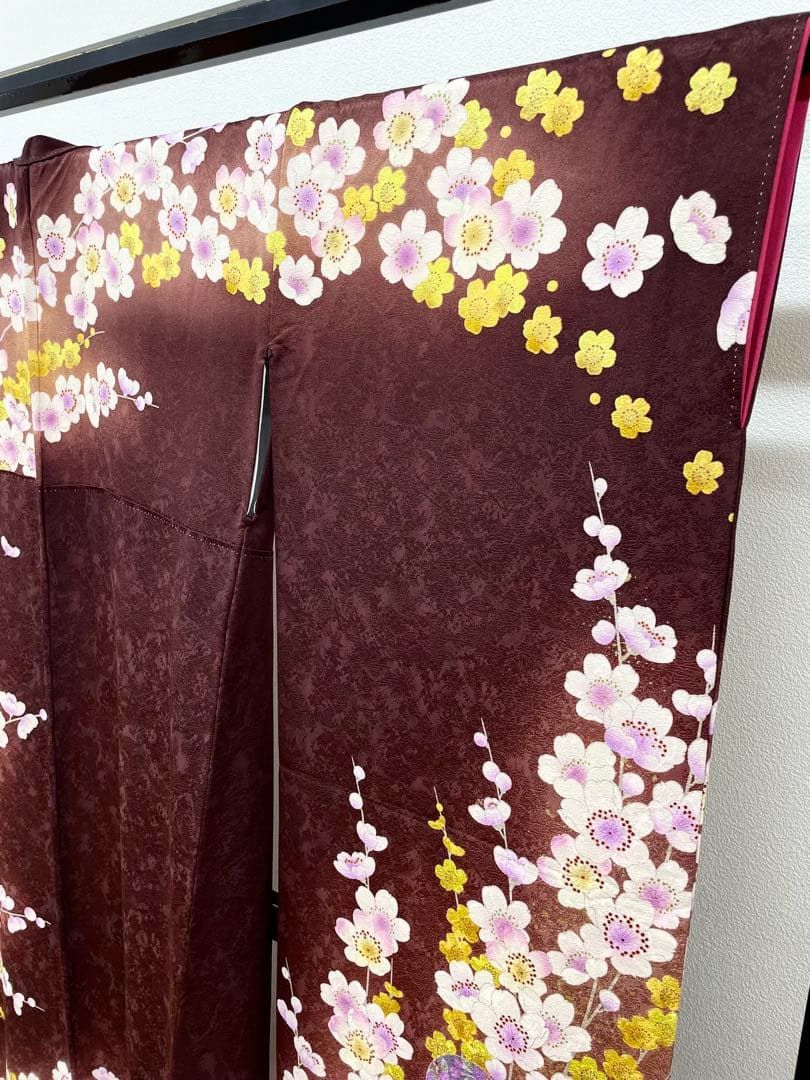 振袖 金駒 金彩 梅 紋意匠 身丈173cm MO3836 - メルカリ