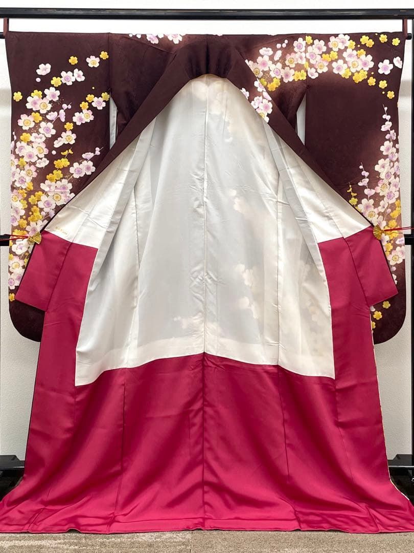 振袖 金駒 金彩 梅 紋意匠 身丈173cm MO3836 - メルカリ