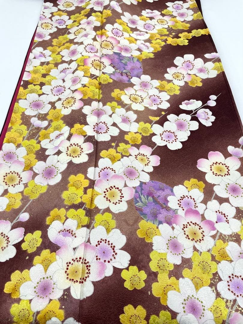 振袖 金駒 金彩 梅 紋意匠 身丈173cm MO3836 - メルカリ