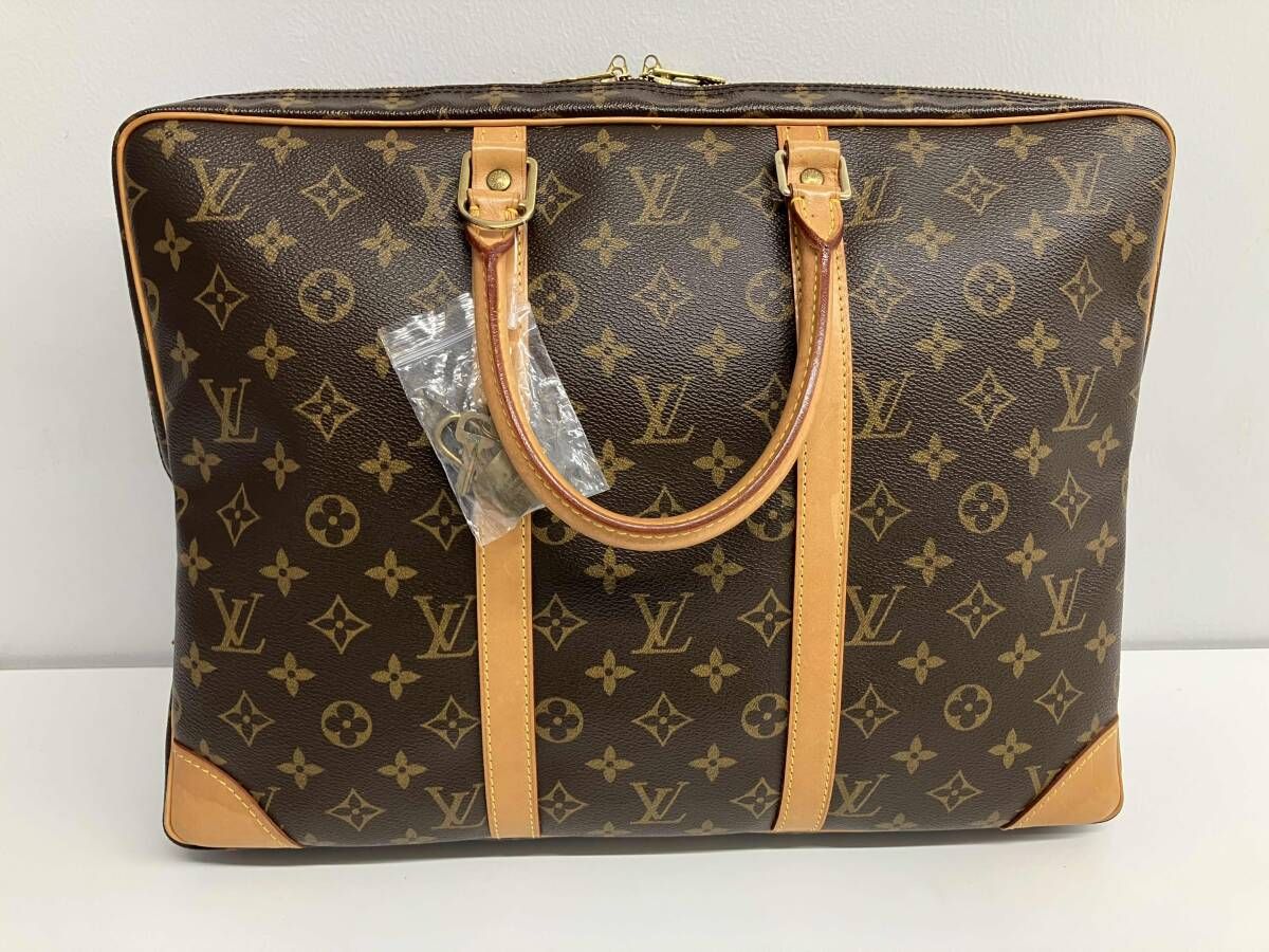 LOUIS VUITTON モノグラム TH1024 M53361 ポルト ドキュマン・ヴォワヤージュ ビジネスバッグ トラベルバッグ ルイヴィトン