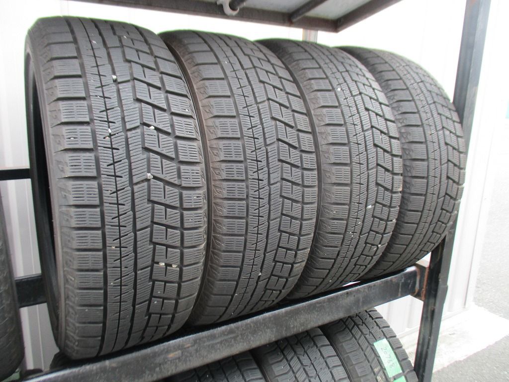 ★☆215/45R18 89Q ヨコハマ ICEGUARD iG60 スタッドレス 2019年製 4本 送料込 20772☆★インボイス領収書発行可能