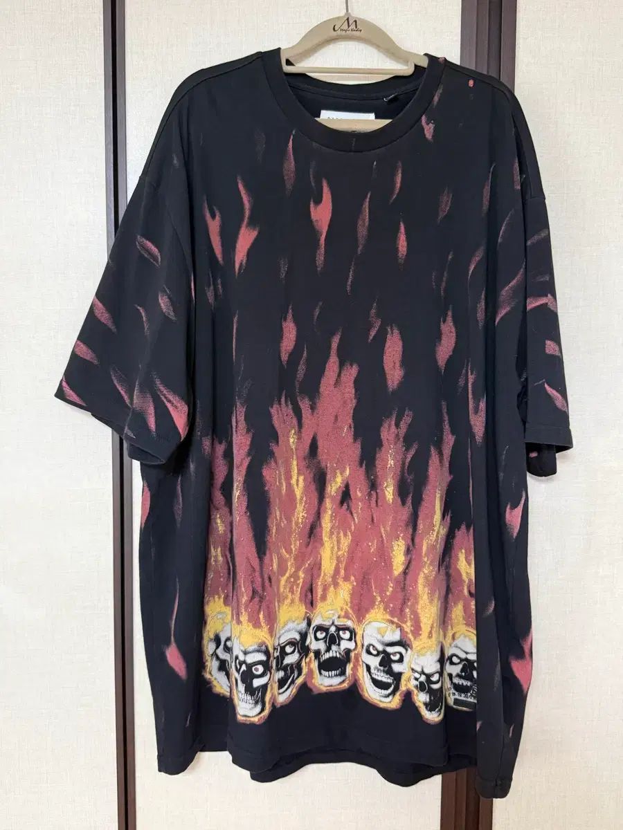 XL シュプリーム x MM6 Maison Margiela リキッド ブルー オーバーサイズ Tシャツ