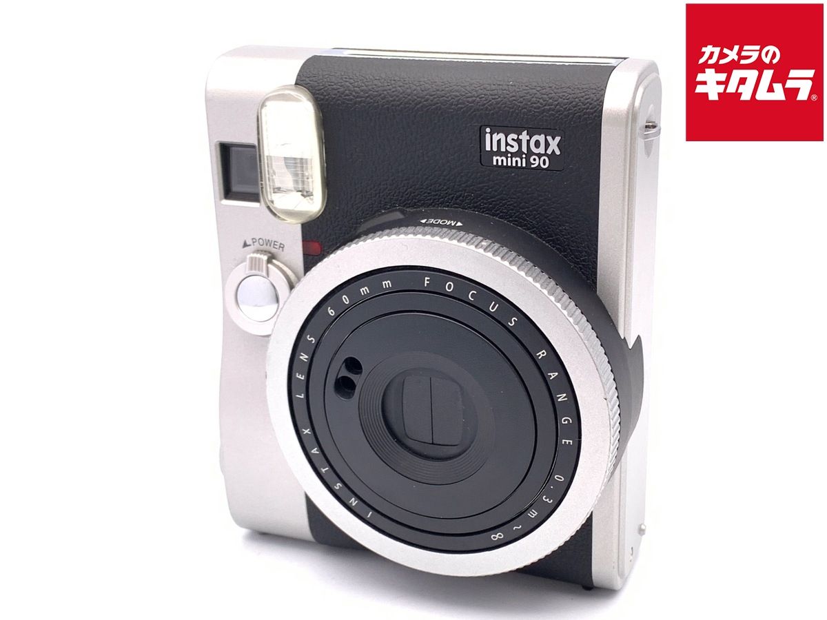 【中古】 【良品】 フジフイルム インスタントカメラ instax mini 90 「チェキ」 ネオクラシック