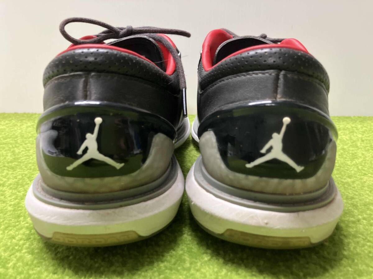 NIKE ゴルフシューズ 25cm Jordan ADG 4 ジョーダン ブラック×レッド