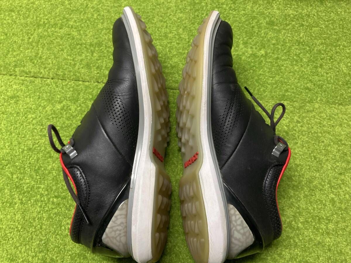 NIKE ゴルフシューズ 25cm Jordan ADG 4 ジョーダン ブラック×レッド