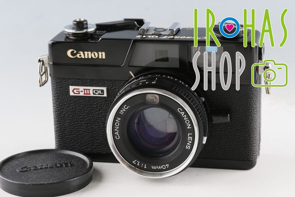 Canon Canonet QL17 G-III 35mm Rangefinder Film Camera #65026D5