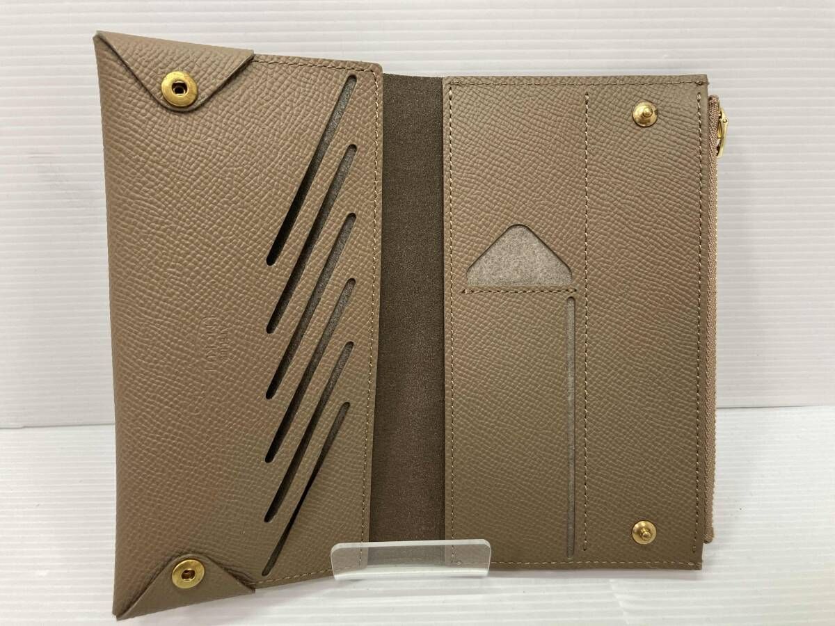 ATELIER MOKU Minimal Long Wallet UNO オーカー（黄土色） 二つ折り