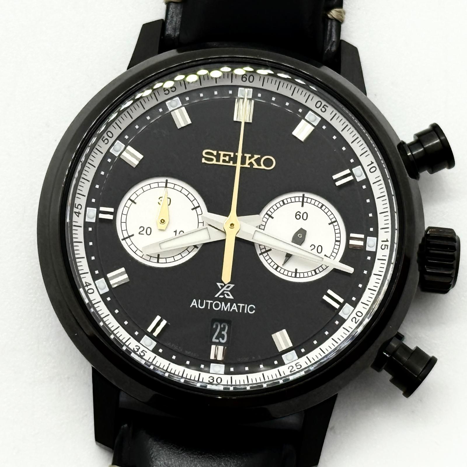 SEIKO セイコー 8R46-00E0 SBEC013 ブラック AT メンズ プロスペックス 限定モデル 腕時計 稼働品