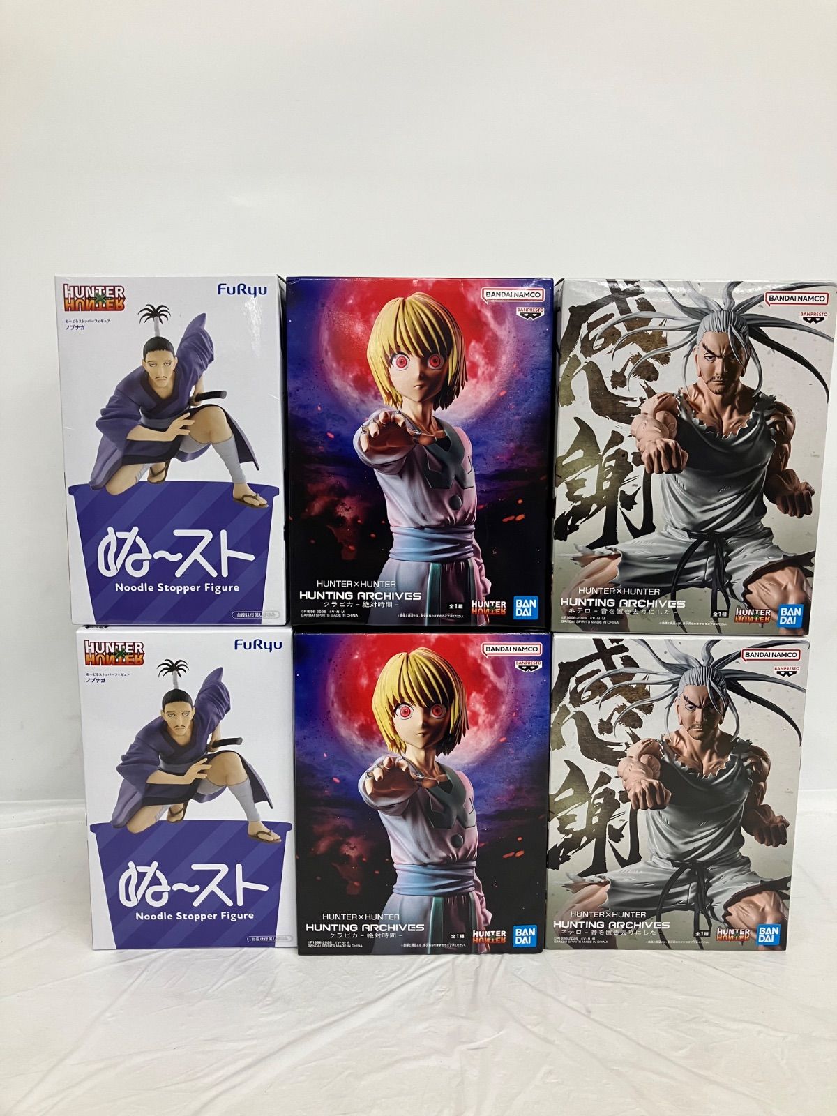 未開封 HUNTER HUNTER フィギュア 3種6個セット LF6B71 f101 - メルカリ