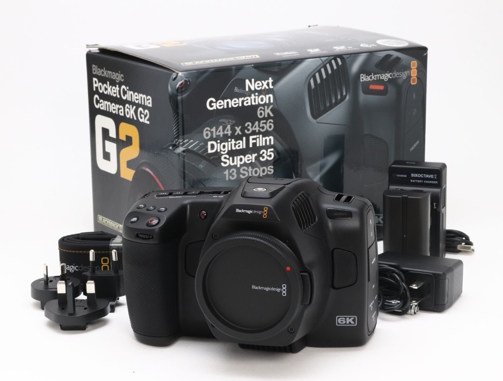 A+ (美品) Blackmagic ブラックマジック Pocket Cinema Camera 6K G2 初期不良返品対応 66-268