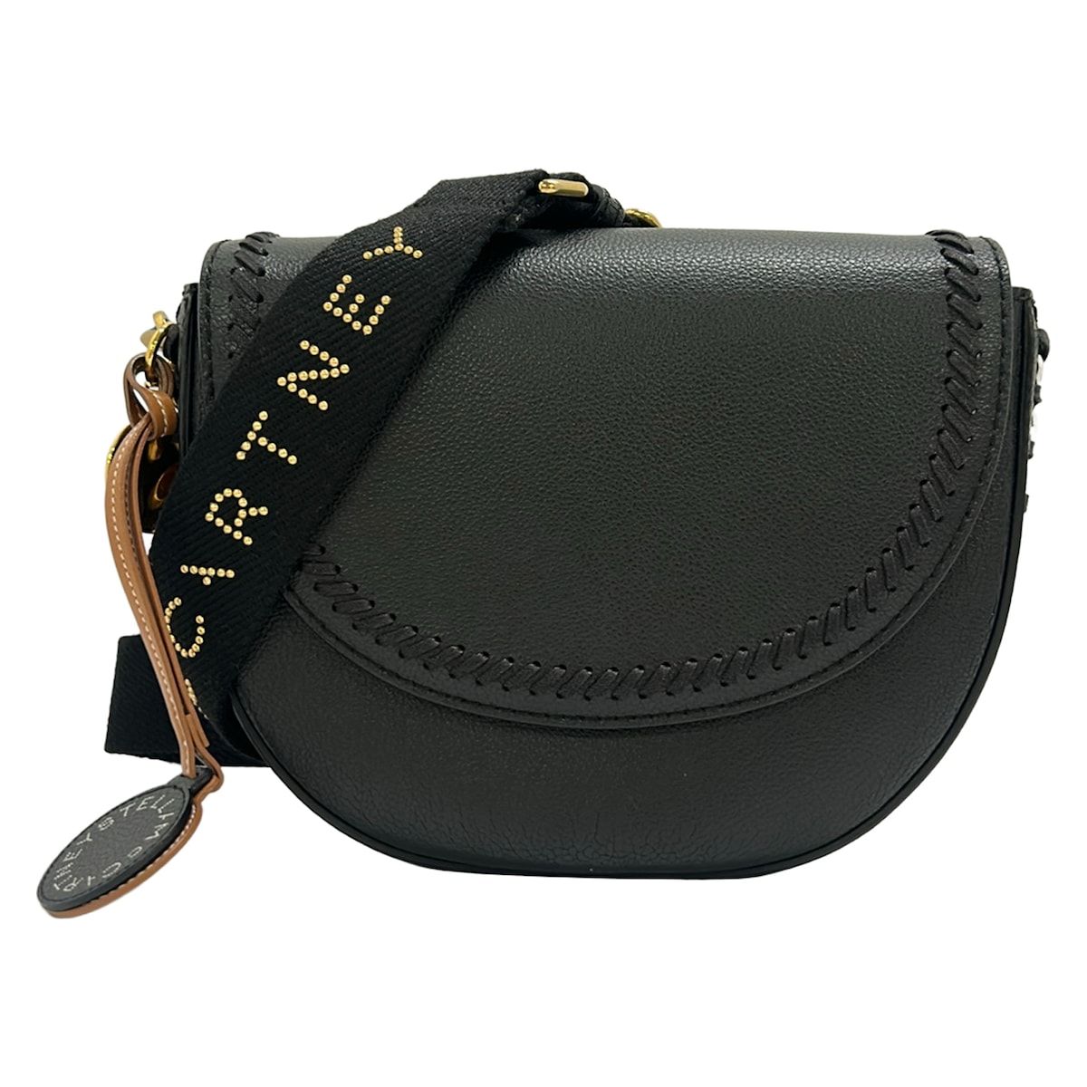 stellamccartney(ステラマッカートニー) ショルダーバッグ フレイム ミディアム フラップ ショルダーバッグ 7B0053 WP0278 黒