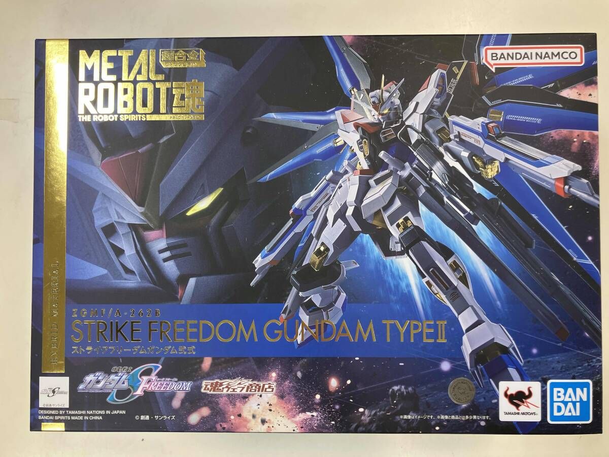 現状品 METAL ROBOT魂 ストライクフリーダムガンダム弐式 魂ウェブ商店限定 機動戦士ガンダムSEED FREEDOM