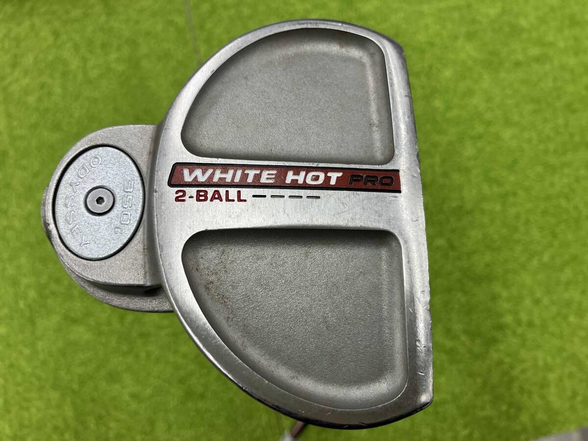 オデッセイ WHITE HOT PRO 2-BALL パター　約32インチ　TRUE TENPER FINRST QUALITY ヘッドカバーなし　付属品なし