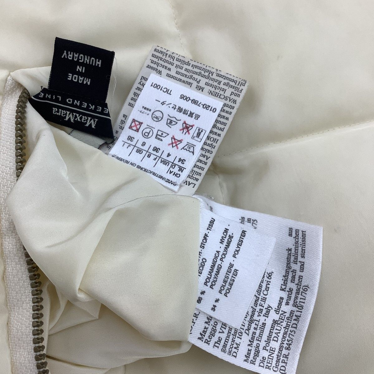 MAX MARA マックスマーラー レディース リバーシブル ダウンコート