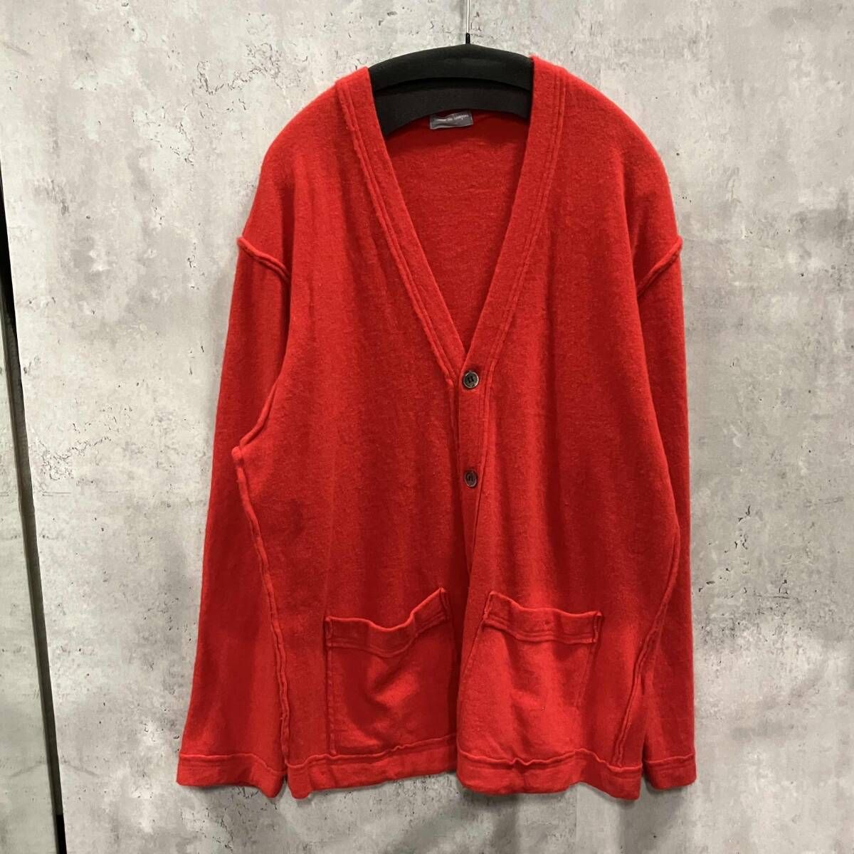 02aw archive COMME DES GARÇONS HOMME シームデザインカーディガン 田中オム コムデギャルソンオム