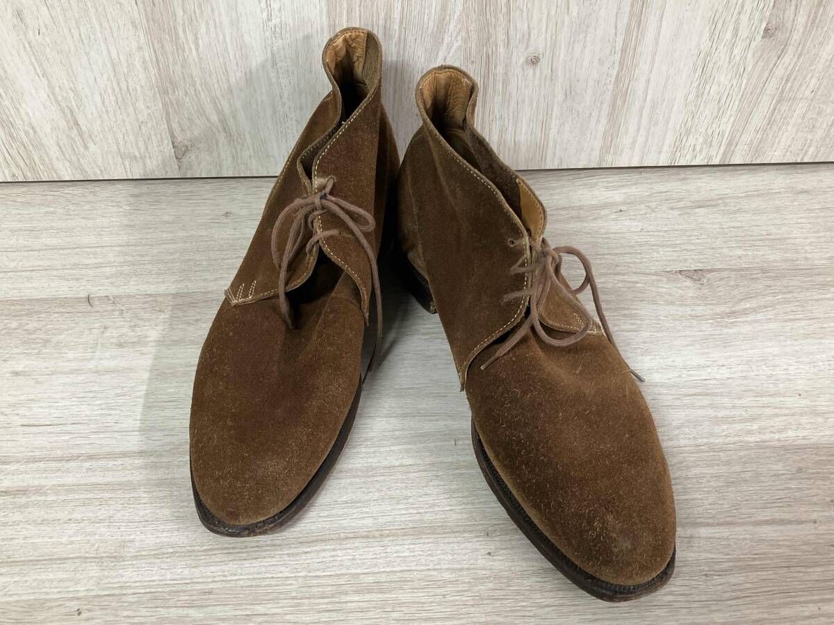 CROCKETT & JONES クロケット ＆ ジョーンズ ワラビーブーツ デザートブーツ 26cm ブラウン