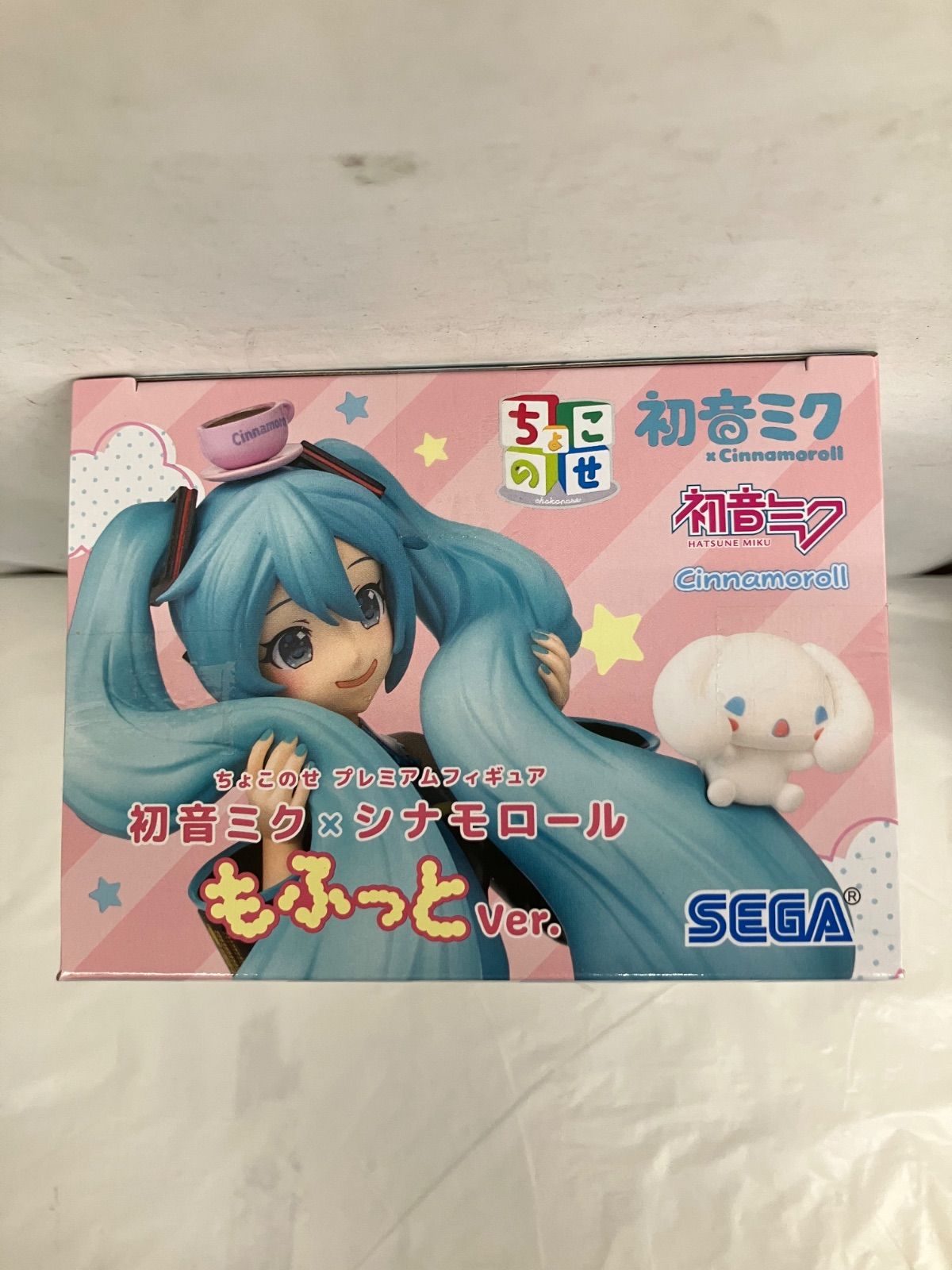 未開封 初音ミク シナモロール ちょこのせ プレミアムフィギュア 5個