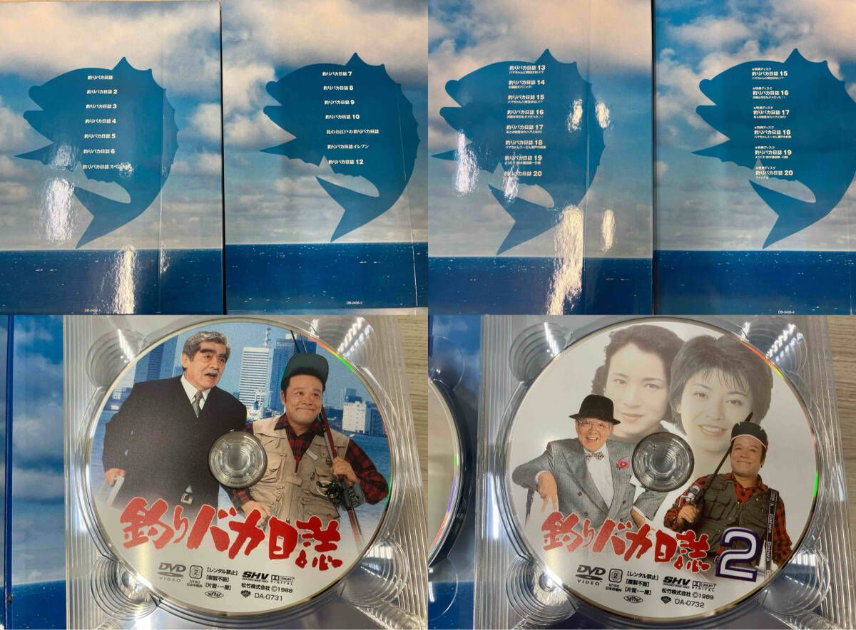 DVD 釣りバカ日誌 大漁箱 DVD-BOX シリｰズ全22作品 - メルカリ