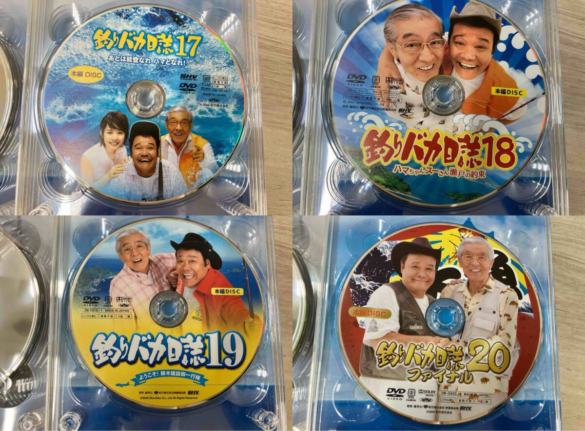 DVD 釣りバカ日誌 大漁箱 DVD-BOX シリｰズ全22作品 - メルカリ