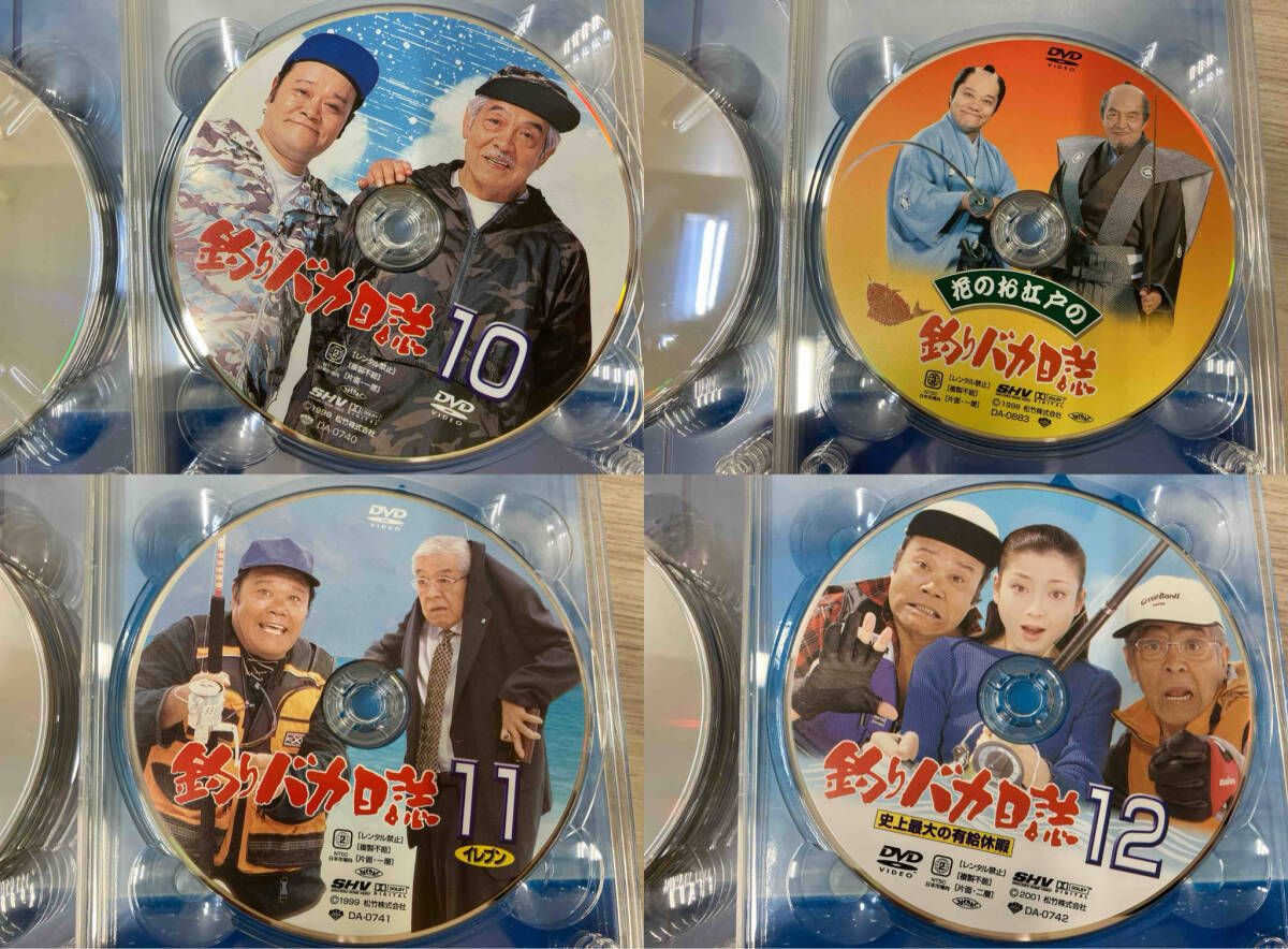 DVD 釣りバカ日誌 大漁箱 DVD-BOX シリｰズ全22作品 - メルカリ
