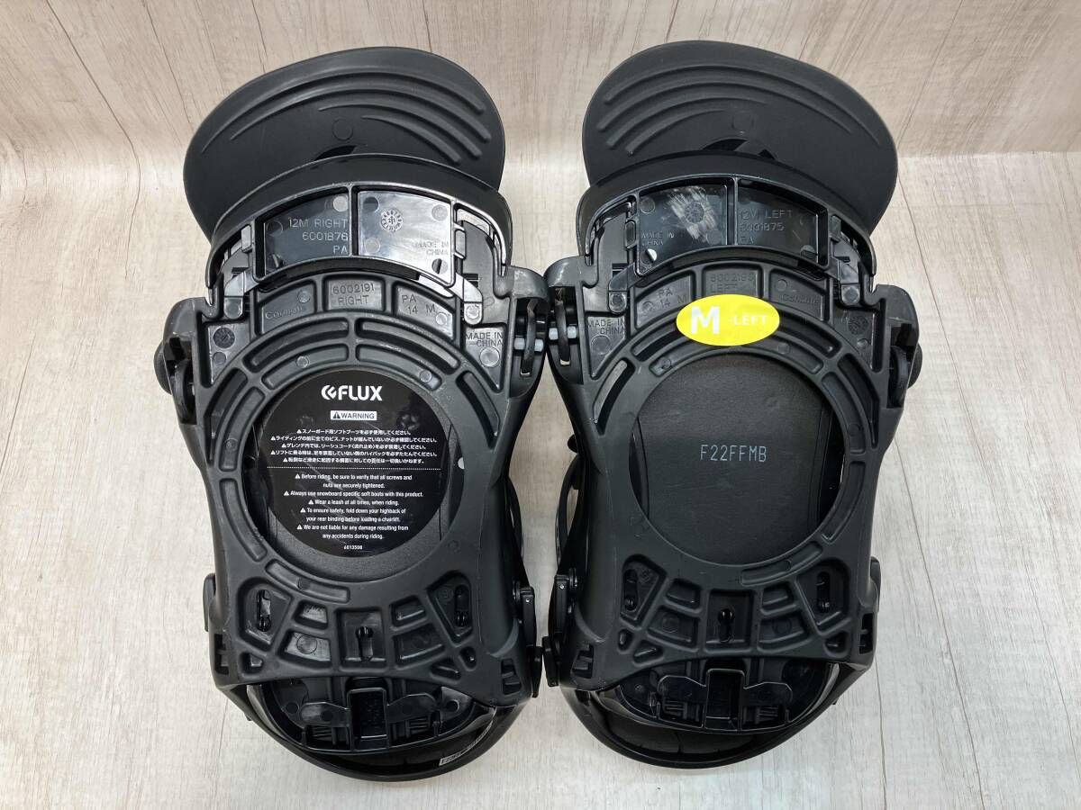 FLUX F22FFMB M サイズ ビンディング フラックス ブラック スノボー