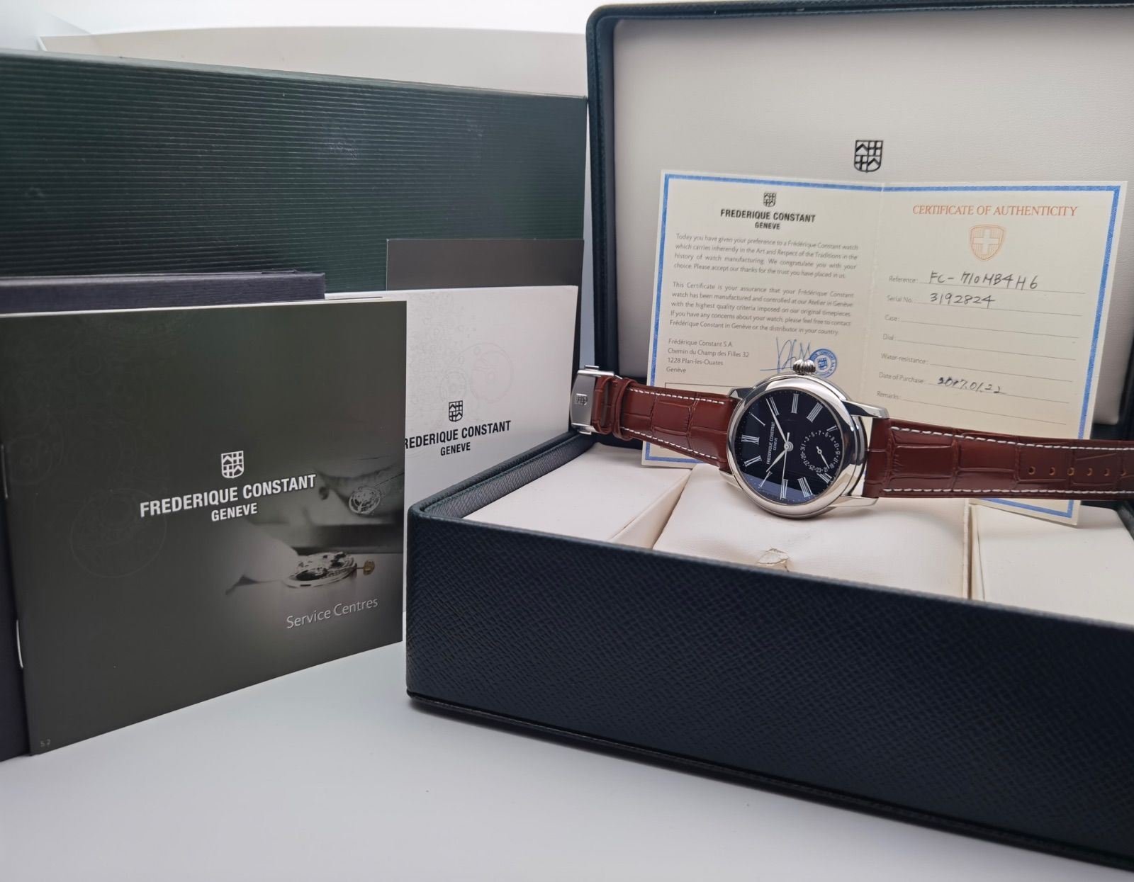 美品 保証書付き フレデリックコンスタント FREDERIQUE CONSTANT