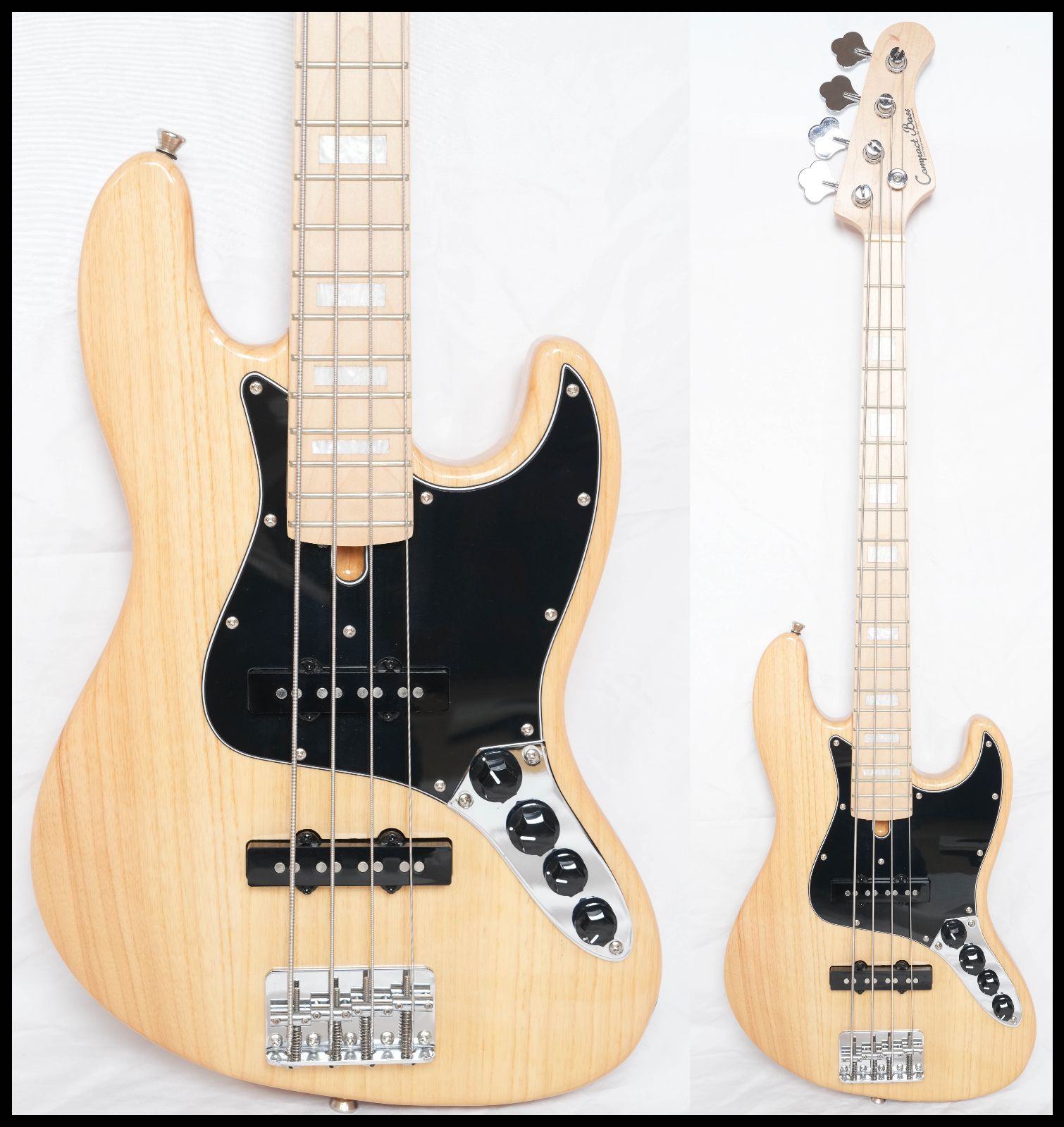 ☆Compact Bass CJB-70s ASH/Active (NAT/M) キッズサイズ コンパクト