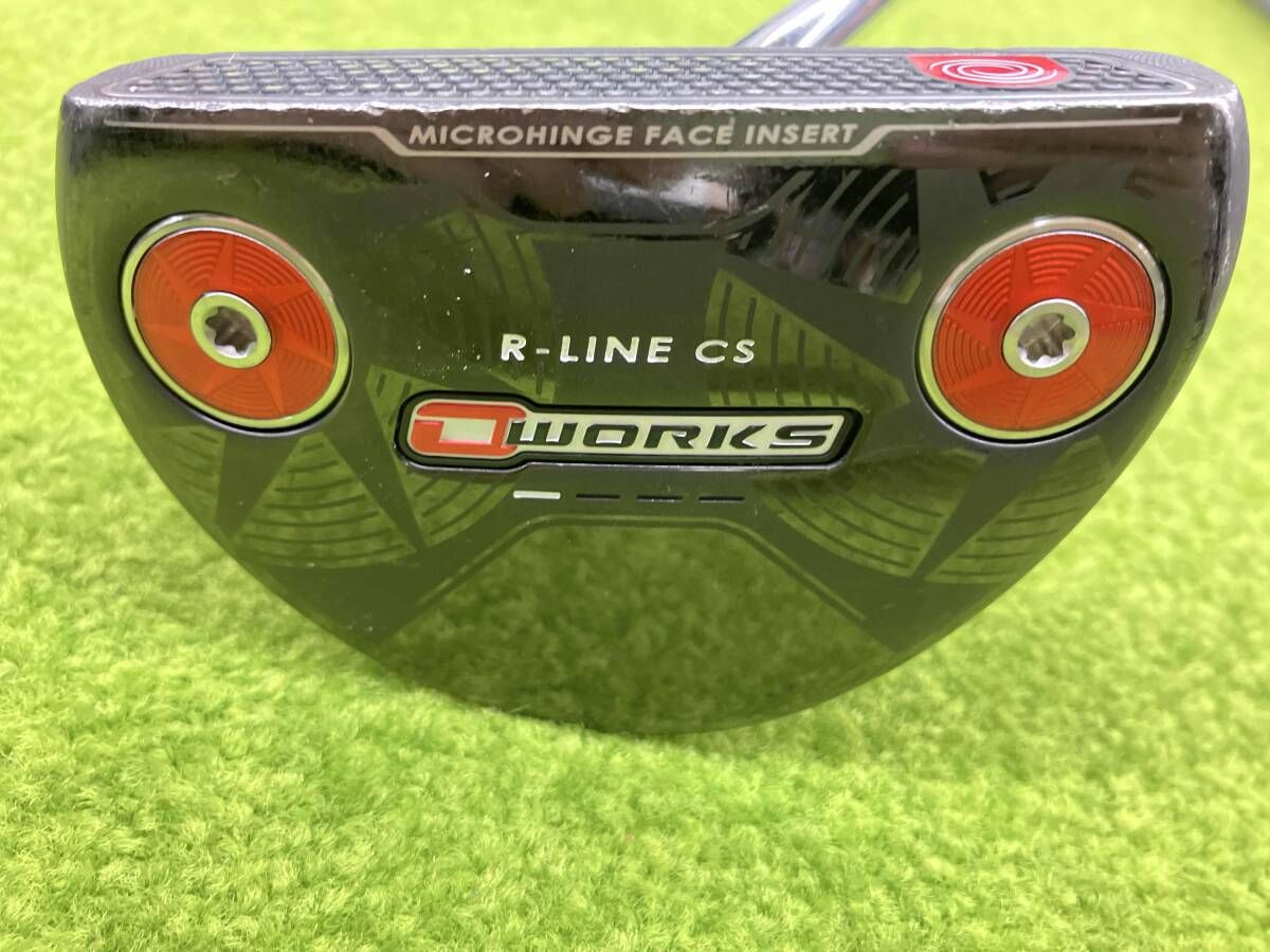 オデッセイ O-WORKS R-LINE CS パター 約32インチ オリジナルシャフト