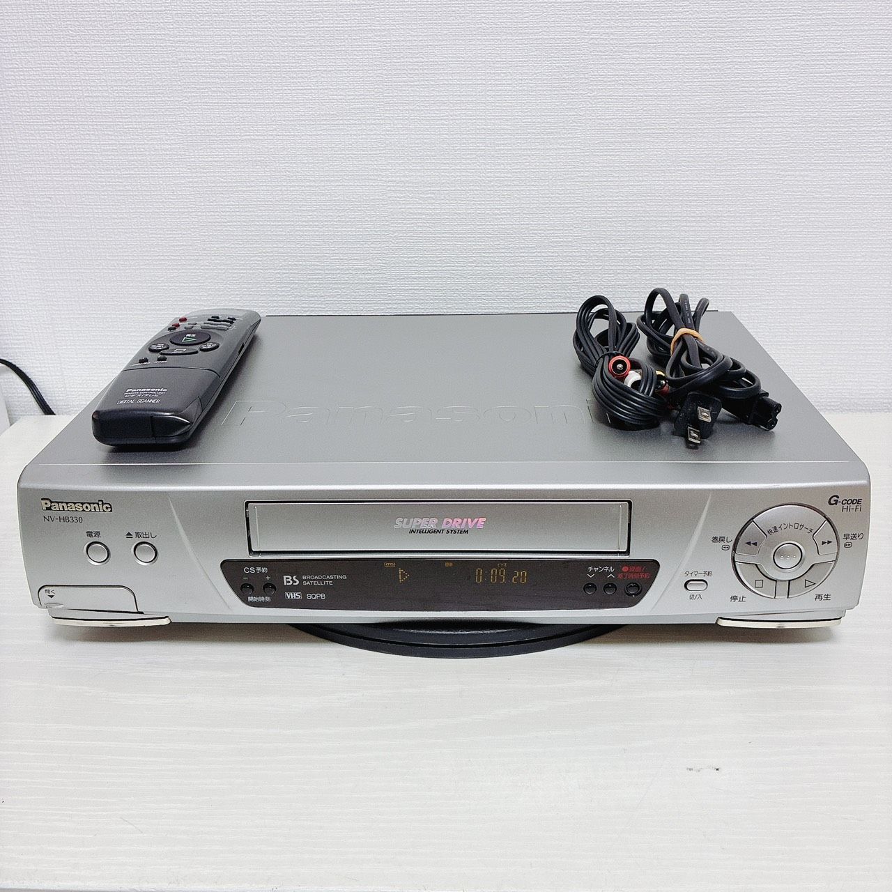パナソニック VHSビデオデッキ VN-HB330 リモコン欠品 再生OK Panasonic 札幌 西野店 整備品】VHSビデオデッキ Panasonic パナソニック NV-HB330 再生OK