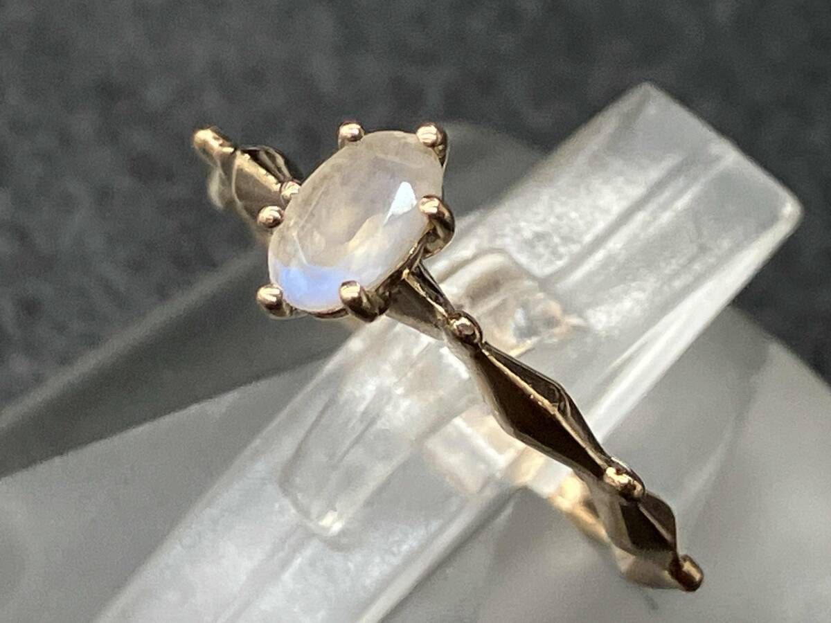 agete アガット K10 ゴールド ＃2.5 総重量1.0g ブランドアクセサリー リング 指輪