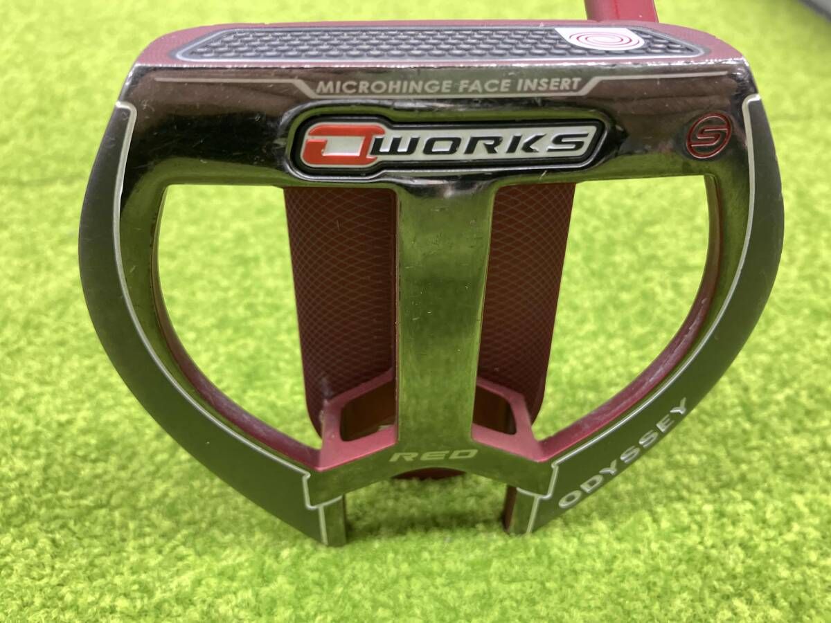 オデッセイ O-WORKS BLACK 2-BALL FANG S パター 約30インチ