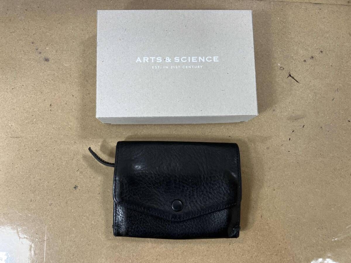ARTS&SCIENCE アーツアンドサイエンス 財布・コインケース - 黒