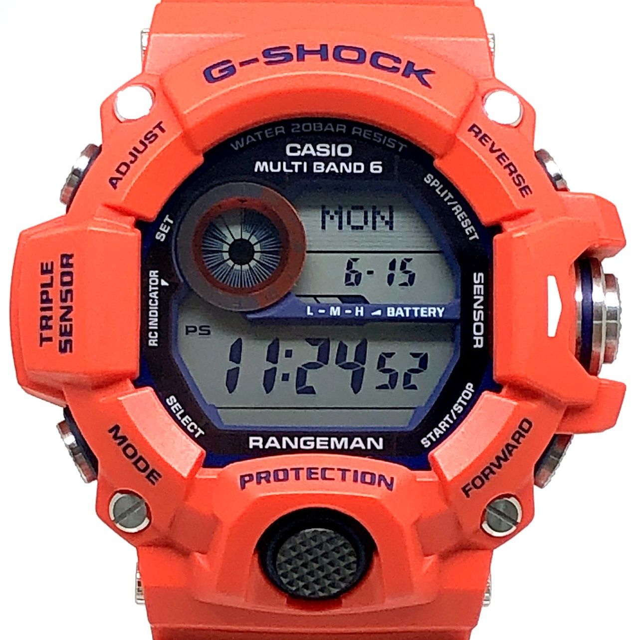 G-SHOCK ジーショック GW-9400FBJ-4 レンジマン 神戸市消防局 タイアップモデル 電波ソーラー オレンジ 2015年7月発売 67,414円