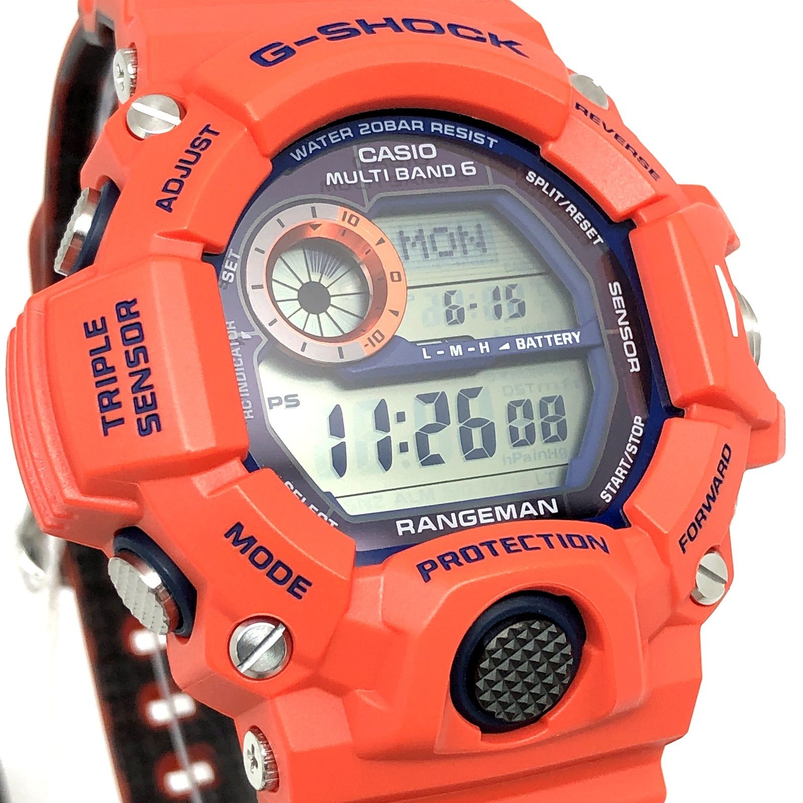 G-SHOCK ジーショック GW-9400FBJ-4 レンジマン 神戸市消防局 タイ