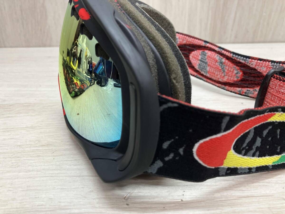 OAKLEY オークリーゴーグル ミラーレンズ ソフトケース付き - メルカリ
