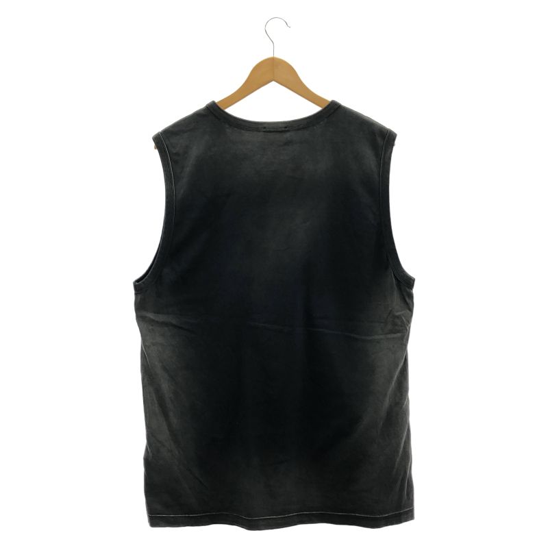 中古】DIESEL T-BRICOタンクトップ XXL ブラック ディーゼル[10