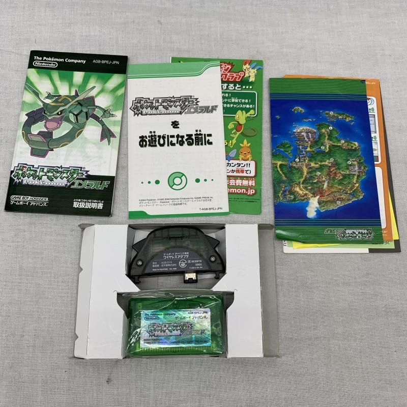 【中古】GBA）ﾎﾟｹｯﾄﾓﾝｽﾀｰｴﾒﾗﾙﾄﾞ(Wｱﾀﾞﾌﾟﾀ同梱)[91][240091413697] 中古】GBA）ﾎﾟｹｯﾄﾓﾝｽﾀｰｴﾒﾗﾙﾄﾞ(Wｱﾀﾞﾌﾟﾀ同梱)[91] - メルカリ