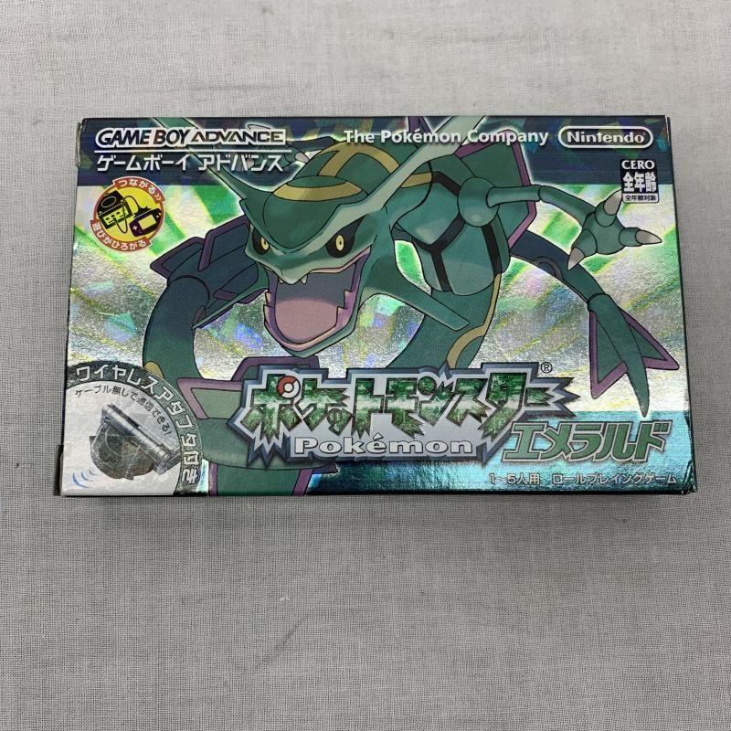 【中古】GBA）ﾎﾟｹｯﾄﾓﾝｽﾀｰｴﾒﾗﾙﾄﾞ(Wｱﾀﾞﾌﾟﾀ同梱)[91]