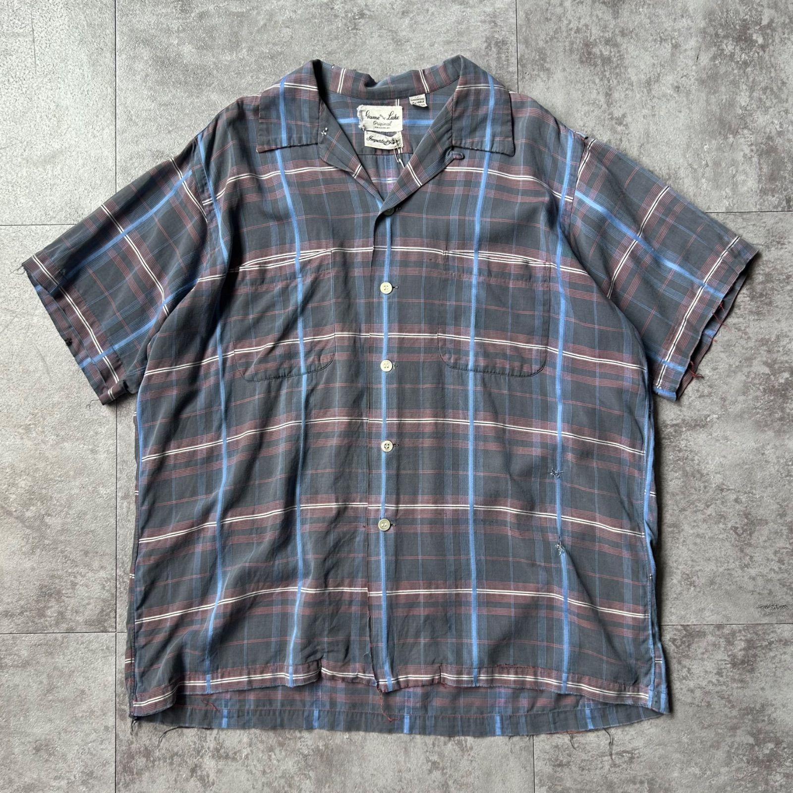 90s archive COMME DES GARÇONS HOMME 開襟半袖シャツ