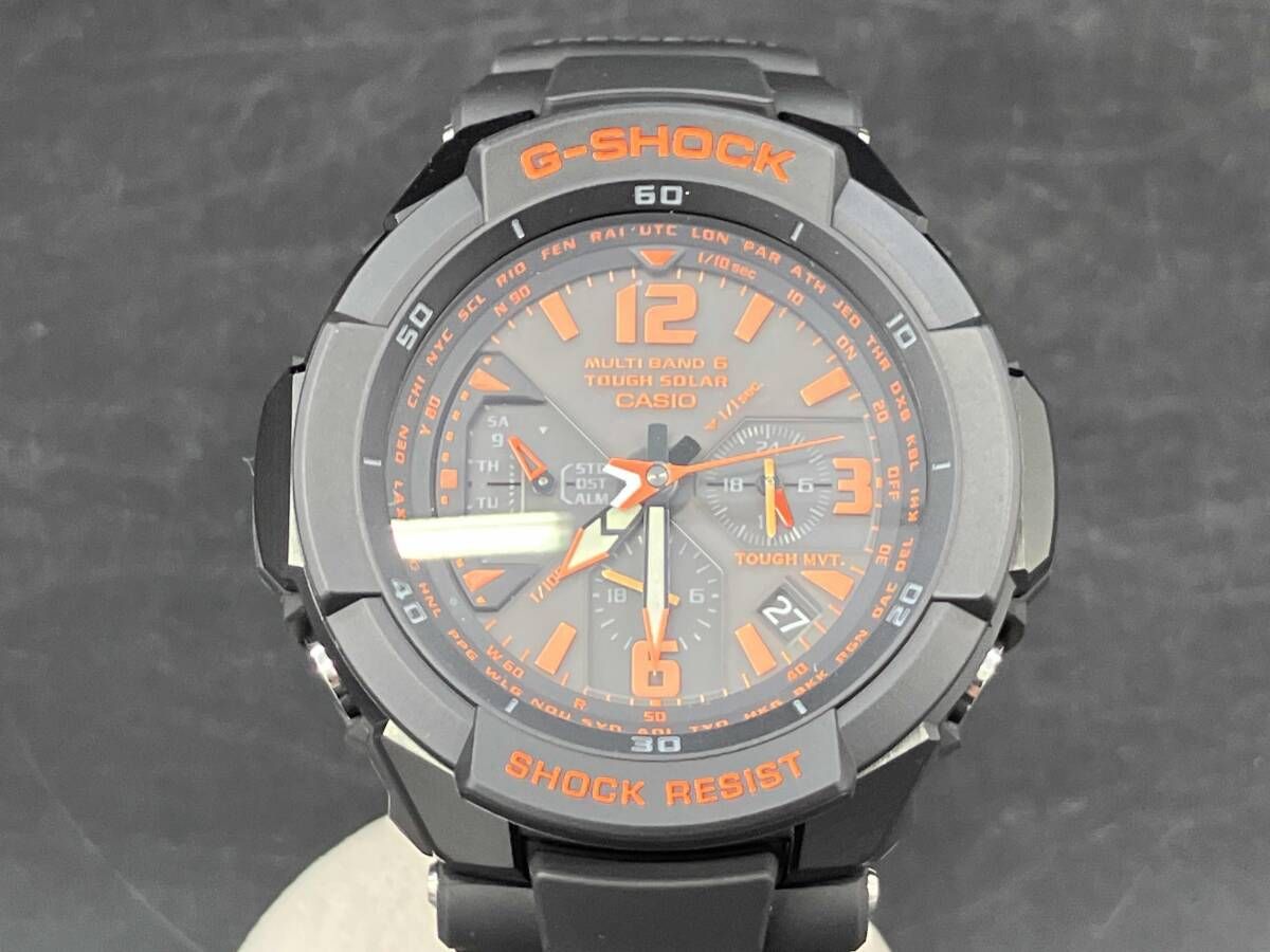 【美品】CASIO／G‐SHOCK GW-3000B 電波ソーラー 付属品有り