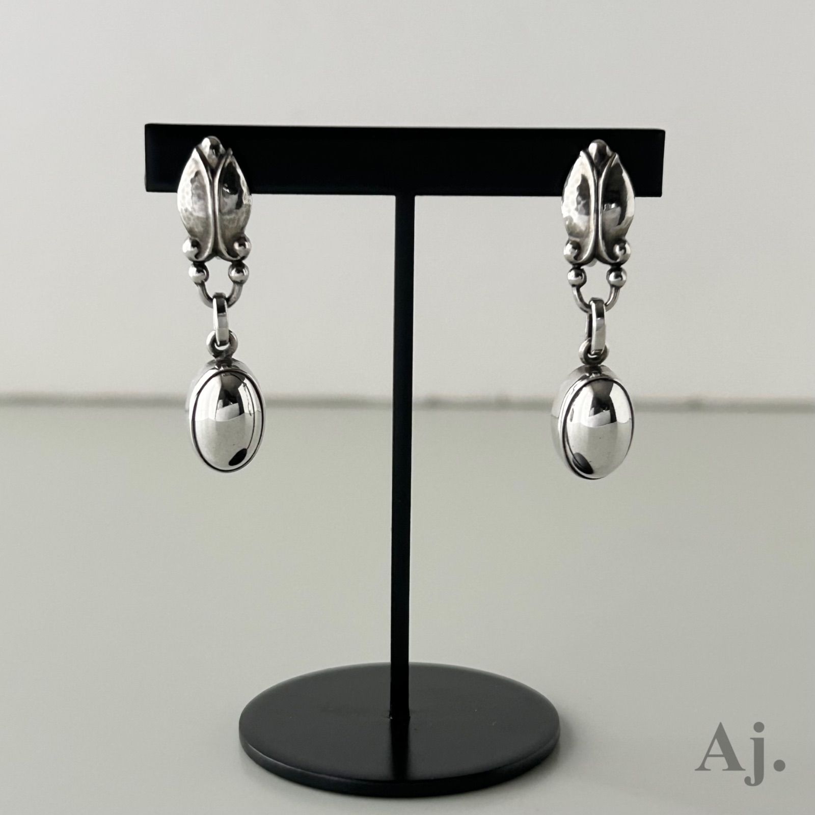 ジョージジェンセン イヤリング 17 AG925 ヴィンテージ Georg Jensen