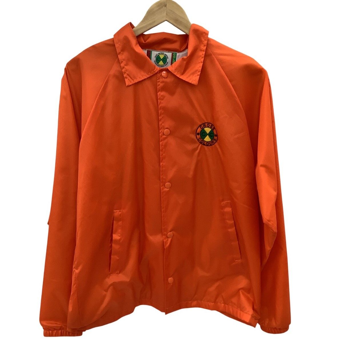 Cross Colours クロスカラーズ メンズ ナイロンジャケット SIZE M オレンジ