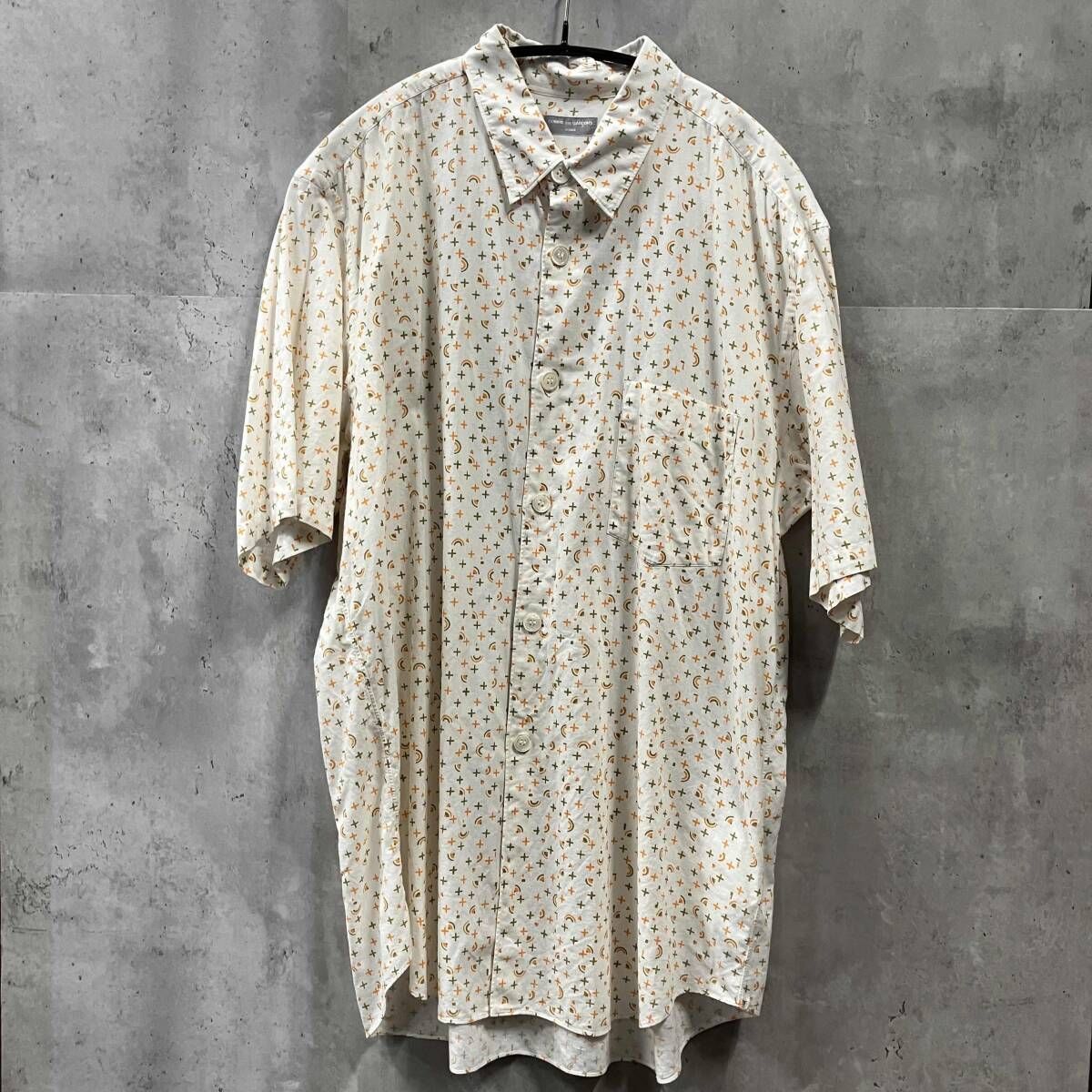 90s archive COMME DES GARÇONS HOMME 開襟半袖シャツ