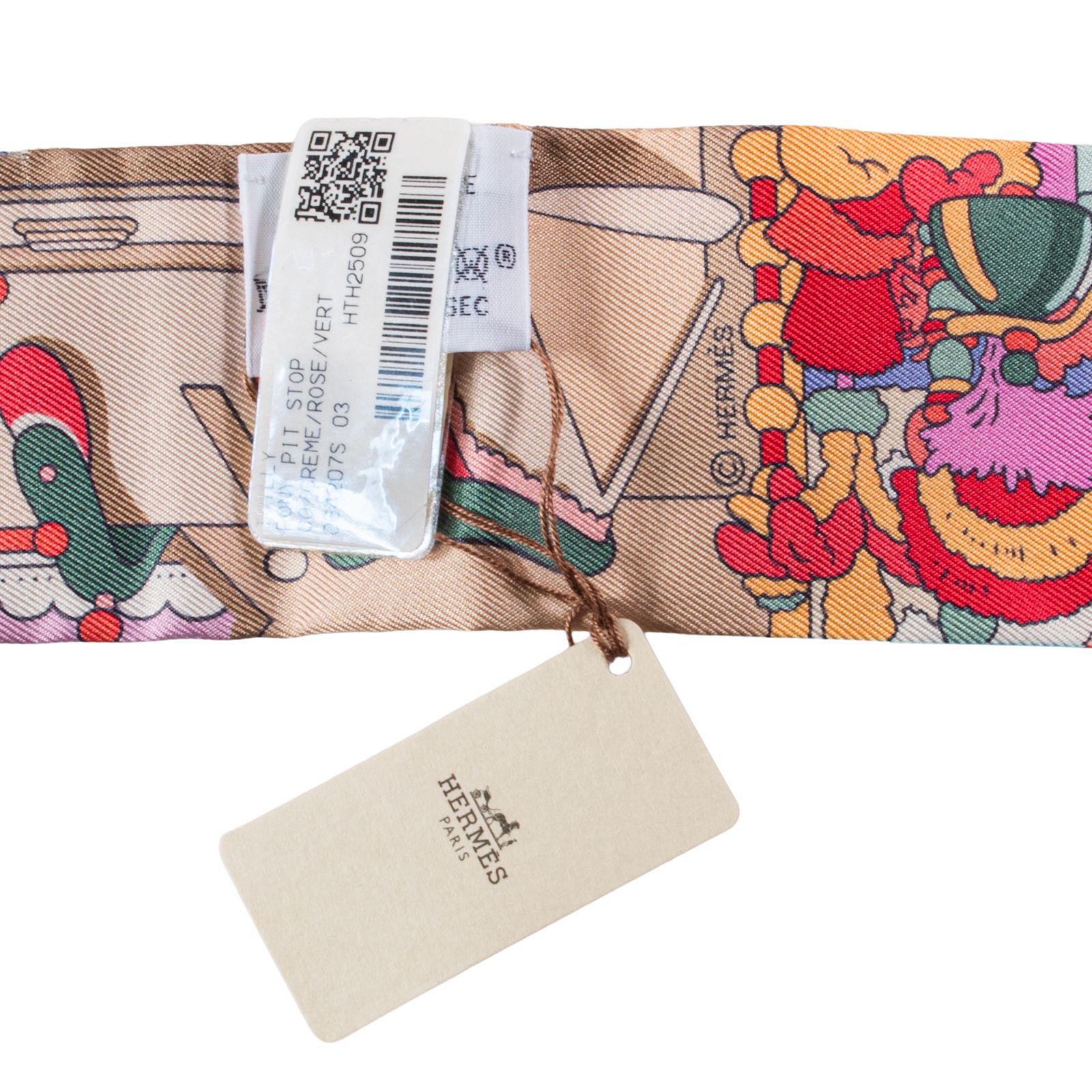 未使用】HERMES エルメス ツイリー Pony Pit Stop ポニー ピット