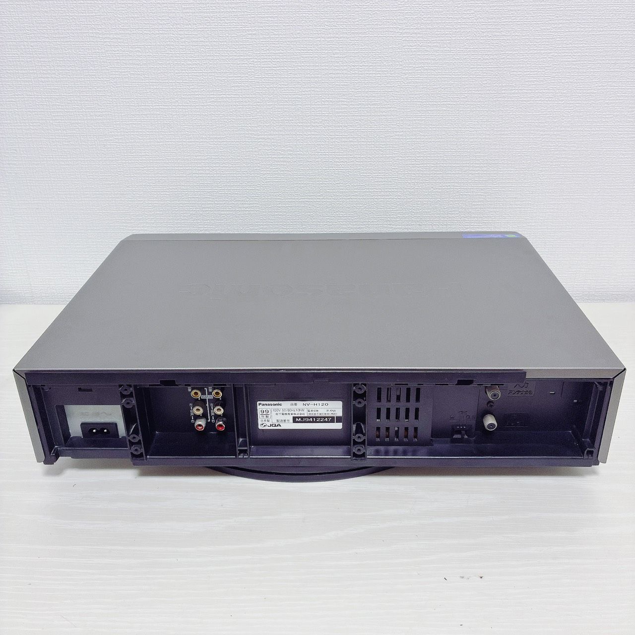 整備品】VHSビデオデッキ Panasonic パナソニック NV-H120 再生OK 動作
