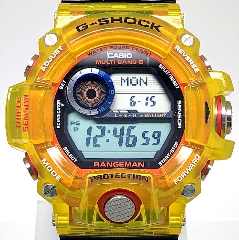 G-SHOCK ジーショック GW-9403KJ-9 RANGEMAN EARTHWATCH コラボ サルパ イエロー ブルー スケルトン 2017年6月発売