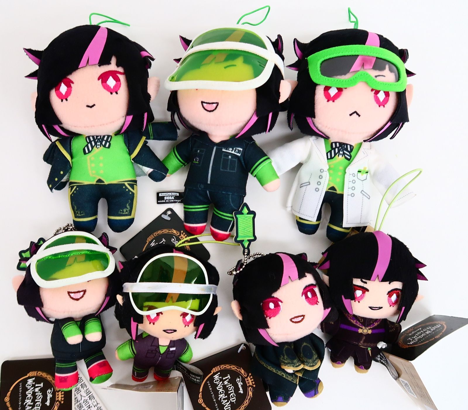 ツイステ リリア・ヴァンルージュぬいぐるみセット まとめ売り 7点セット/リリア・ヴァンルージュ ぬいぐるみ/マスコット
